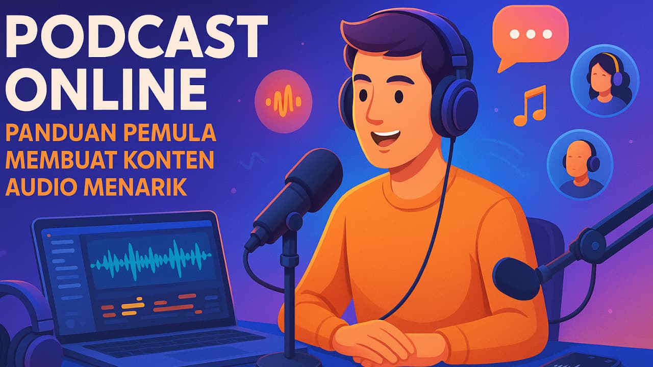 Podcast Online: Panduan Pemula Membuat Konten Audio Menarik | Internet