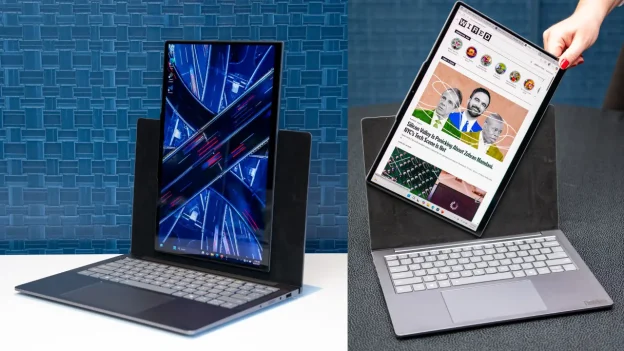 Laptop Konsep ThinkBook VertiFlex dari Lenovo Memiliki Layar Putar | Berita